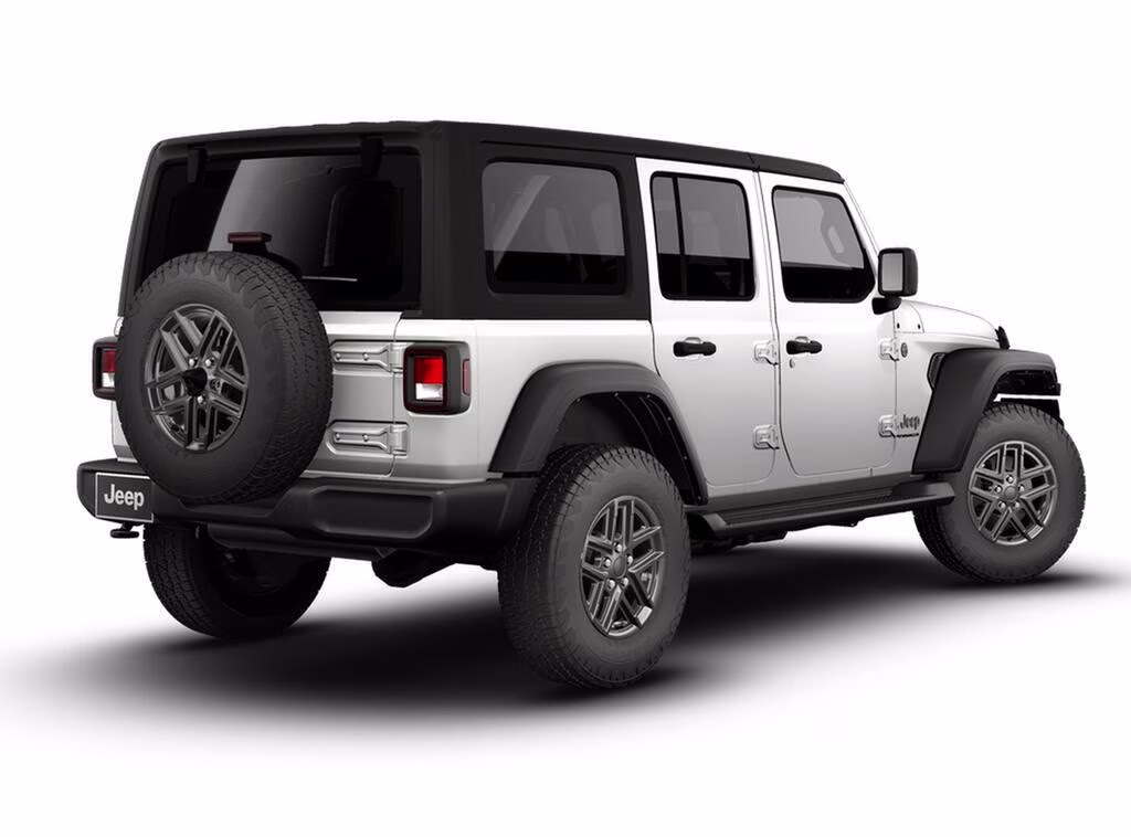 2026 Bright White Clear Coat Jeep Wrangler Wrangler 4-door Sport S 4-door