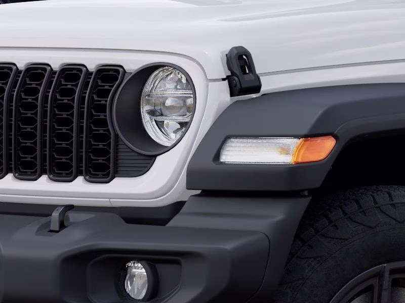 2026 Bright White Clearcoat Jeep Wrangler Sport S 4X4 SUV