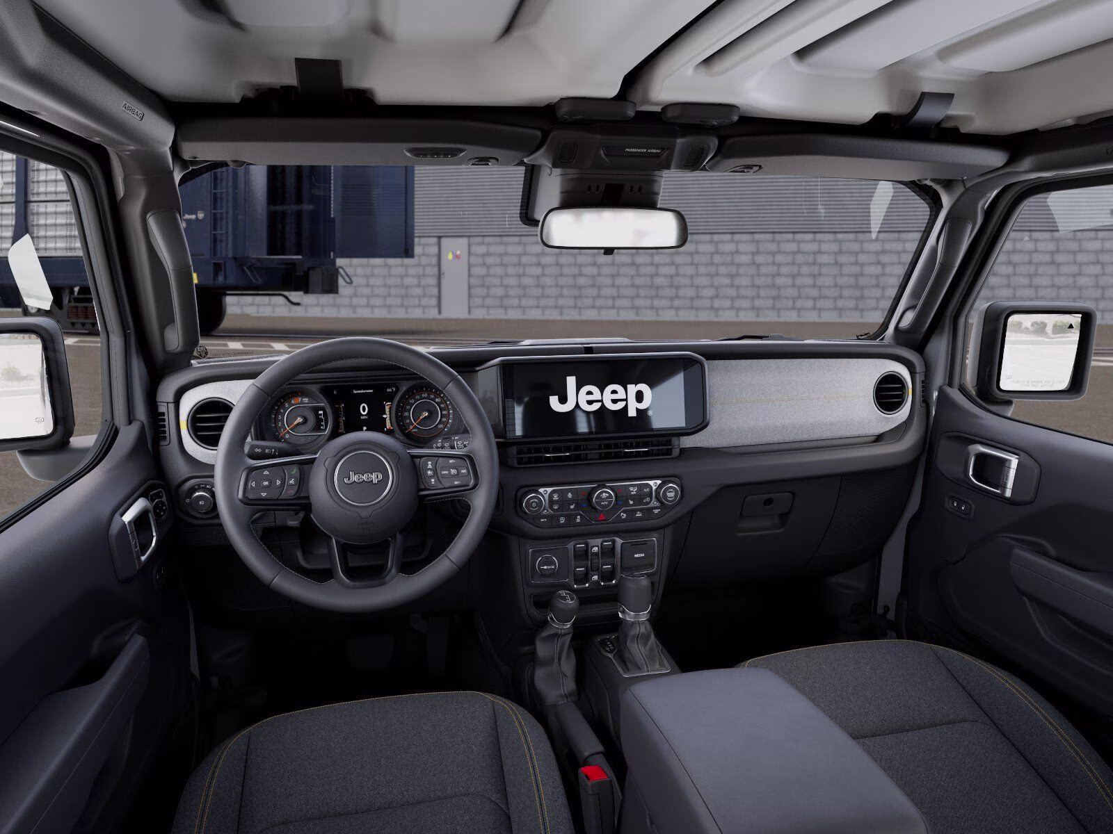 2026 Bright White Clear Coat Jeep Wrangler Wrangler 4-door Sport S 4X4 4-door