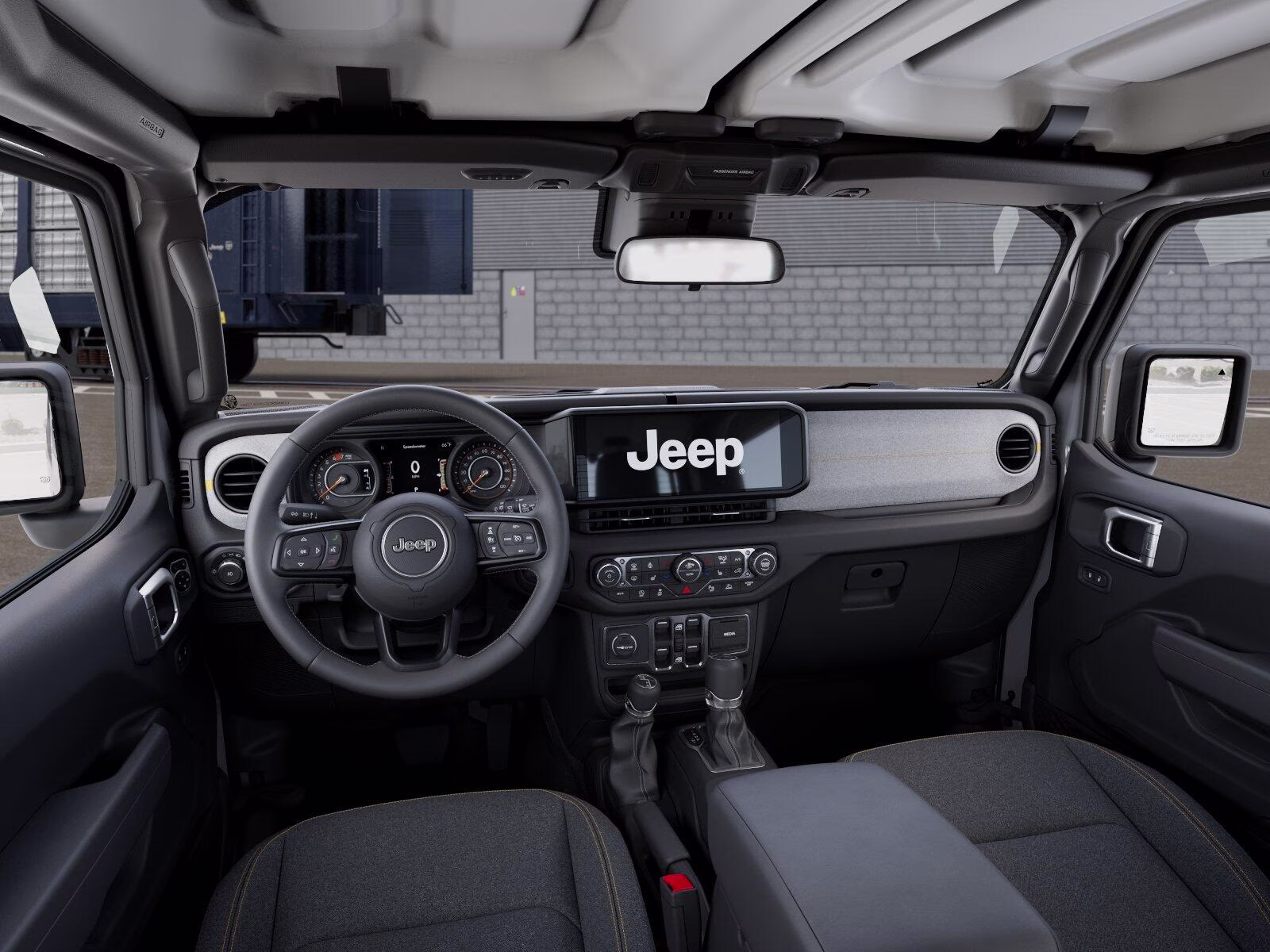 2026 Bright White Clear Coat Jeep Wrangler Wrangler 4-door Sport S 4-door