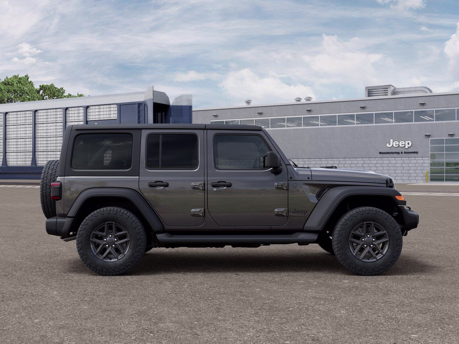2026 Granite Crystal Metallic Clear Coat Jeep Wrangler Wrangler 4-door Sport S 4-door