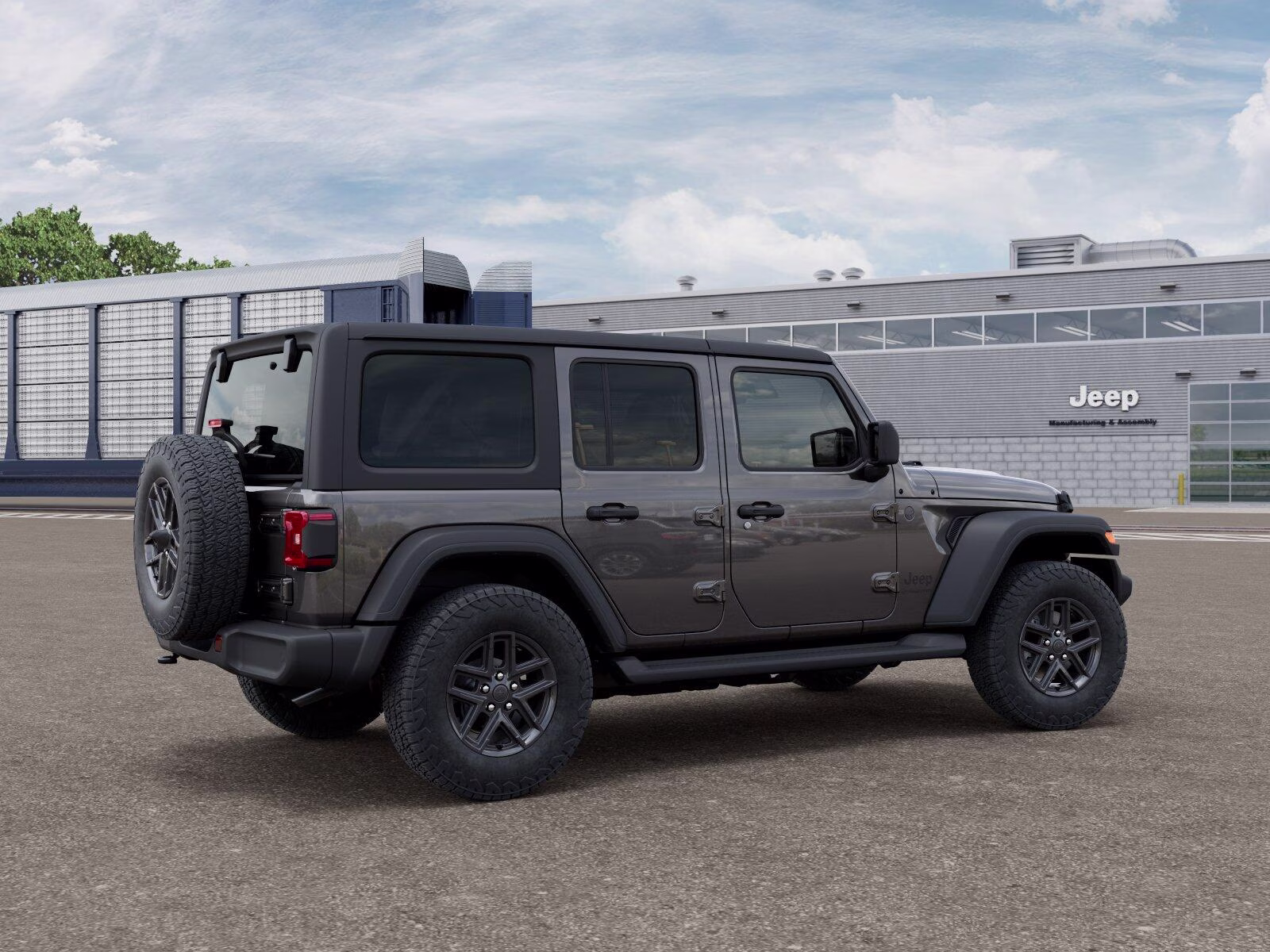 2026 Granite Crystal Metallic Clear Coat Jeep Wrangler Wrangler 4-door Sport S 4-door