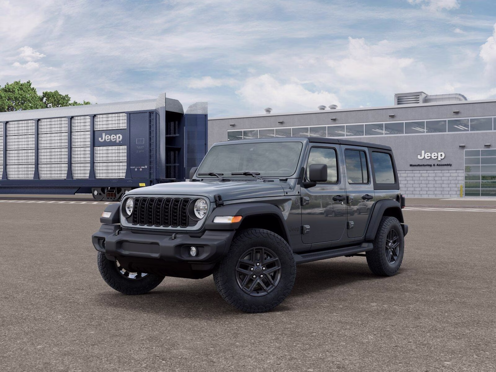 2026 Anvil Clear Coat Jeep Wrangler Wrangler 4-door Sport S 4-door