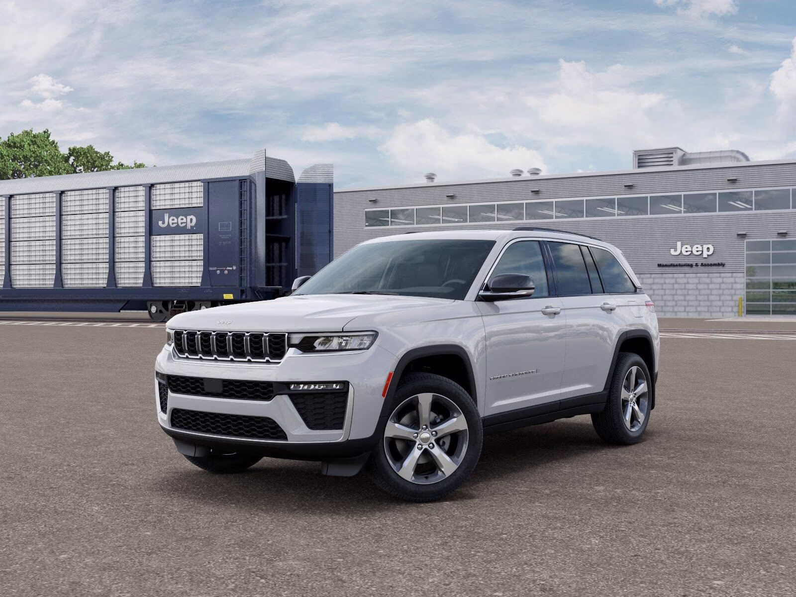 2026 Bright White Clear Coat Jeep Grand Cherokee Grand Cherokee Limited 4x4 SUV