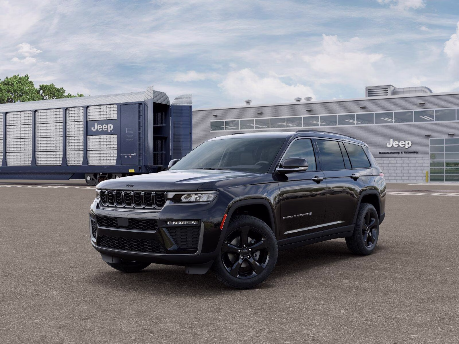 2026 Diamond Black Crystal Pearl Coat Jeep Grand Cherokee L Grand Cherokee Limited 4x4 SUV