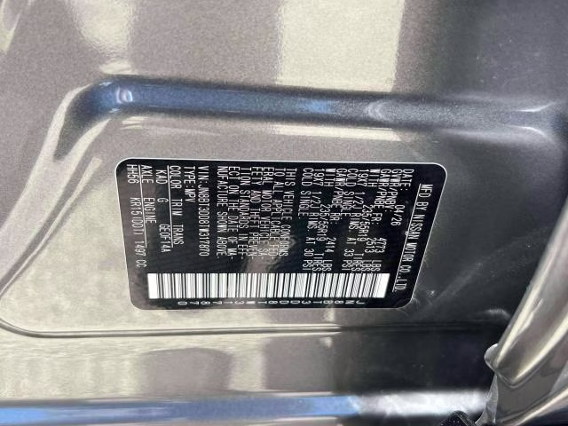 2026 Gun Metallic Nissan Rogue Platinum AWD SUV