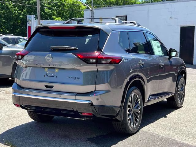 2026 Gun Metallic Nissan Rogue Platinum AWD SUV