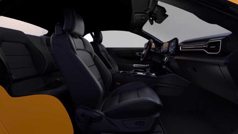 2026 Orange Fury Metallic Tri-Coat Ford Mustang GT Premium RWD Convertible