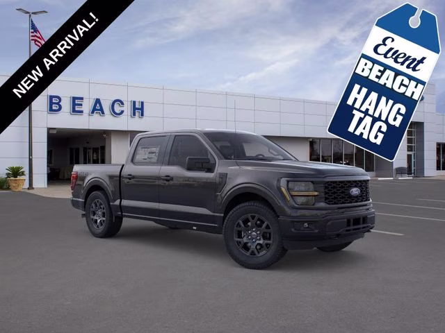 2026 Agate Black Metallic Ford F-150 STX 4X4 Truck