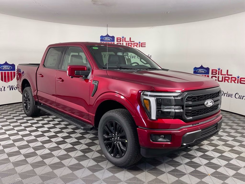 2026 Ruby Red Metallic Ford F-150 Lariat 4X4 Truck