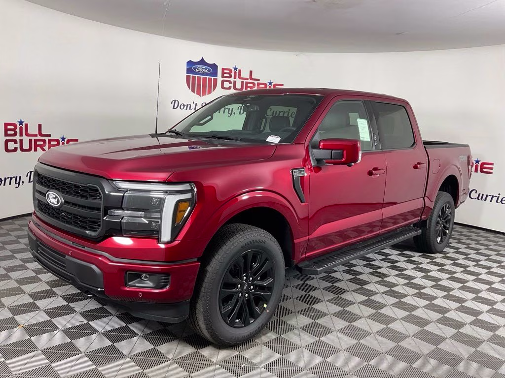 2026 Ruby Red Metallic Ford F-150 Lariat 4X4 Truck