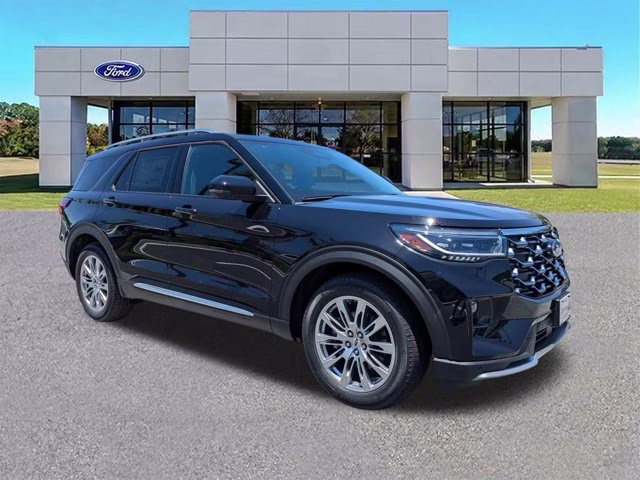 2026 Black Ford Explorer Platinum RWD SUV