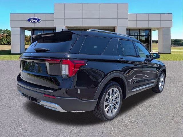 2026 Black Ford Explorer Platinum RWD SUV