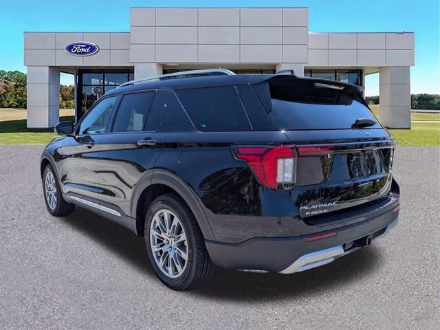 2026 Black Ford Explorer Platinum RWD SUV