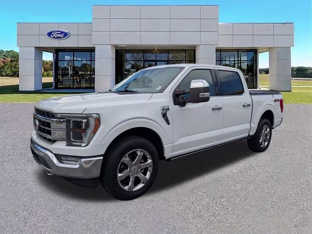 2023 Oxford White Ford F-150 LARIAT 4X4 Truck