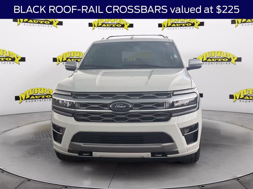 2023 White Metallic Ford Expedition Platinum 4X4 SUV