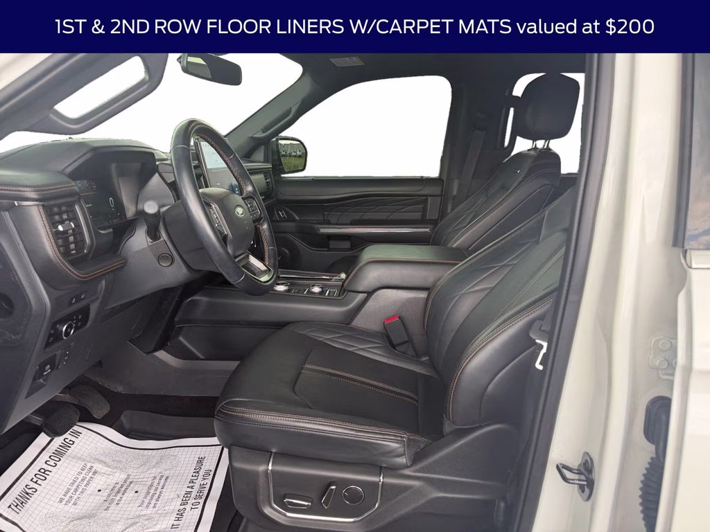 2023 White Metallic Ford Expedition Platinum 4X4 SUV