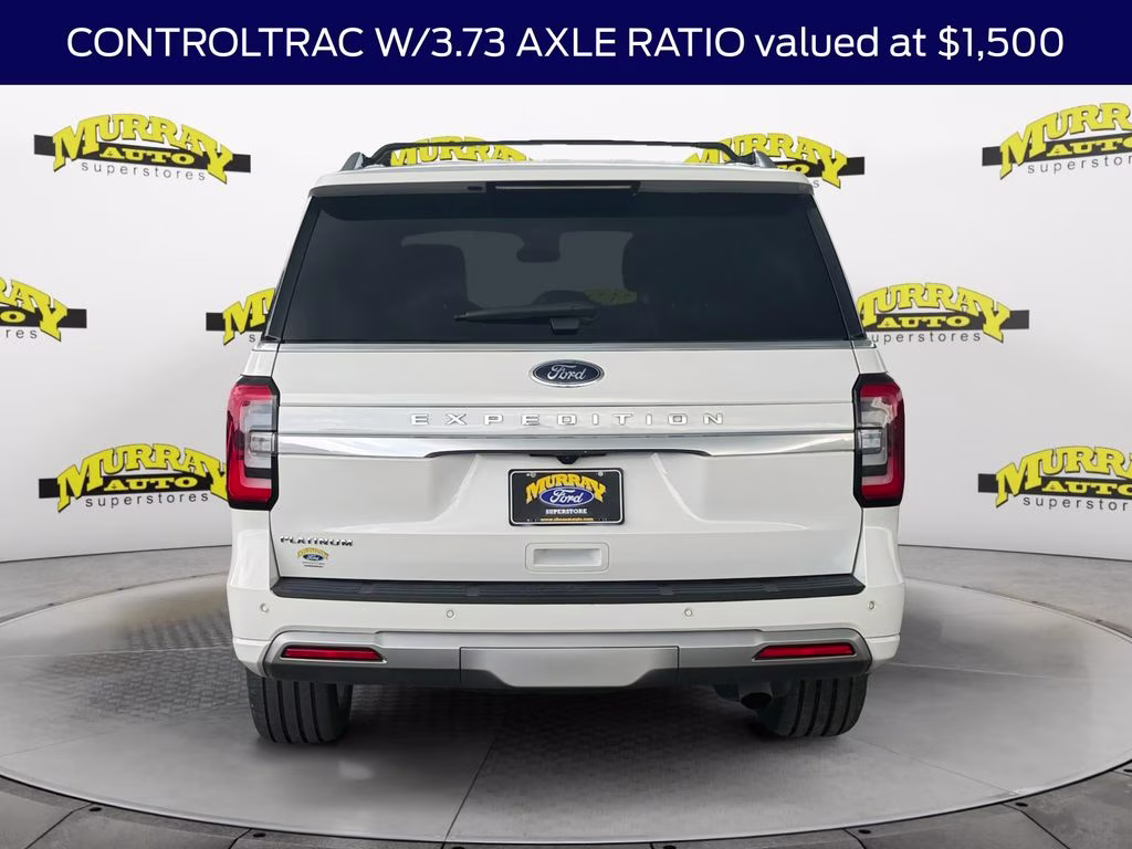 2023 White Metallic Ford Expedition Platinum 4X4 SUV