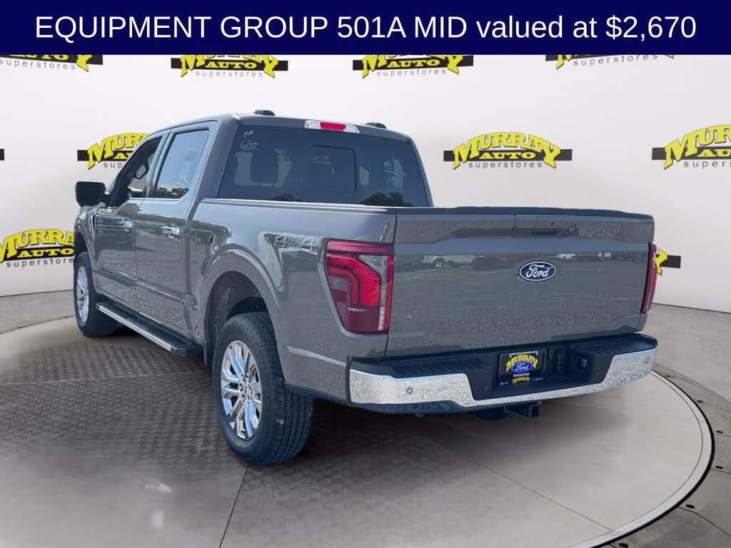 2026 Gray Ford F-150 Lariat 4X4 Truck