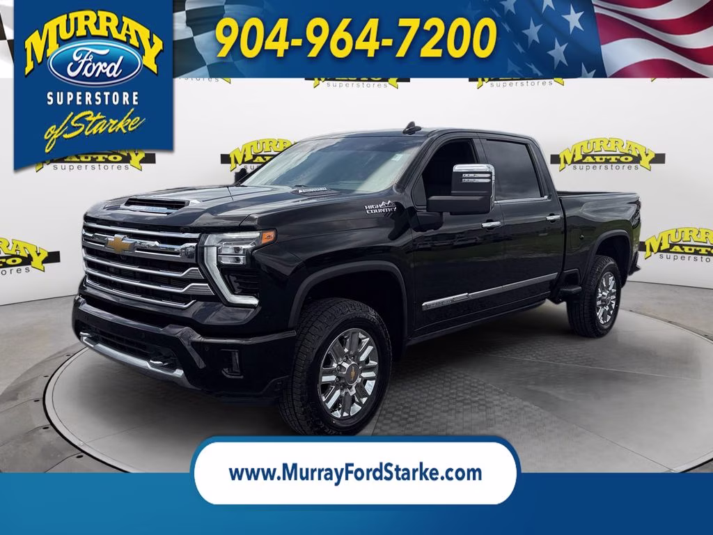 2024 Black Chevrolet Silverado 2500HD High Country 4X4 Truck