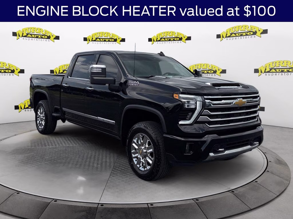 2024 Black Chevrolet Silverado 2500HD High Country 4X4 Truck