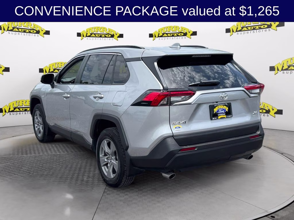 2025 Silver Sky Metallic Toyota RAV4 XLE FWD SUV