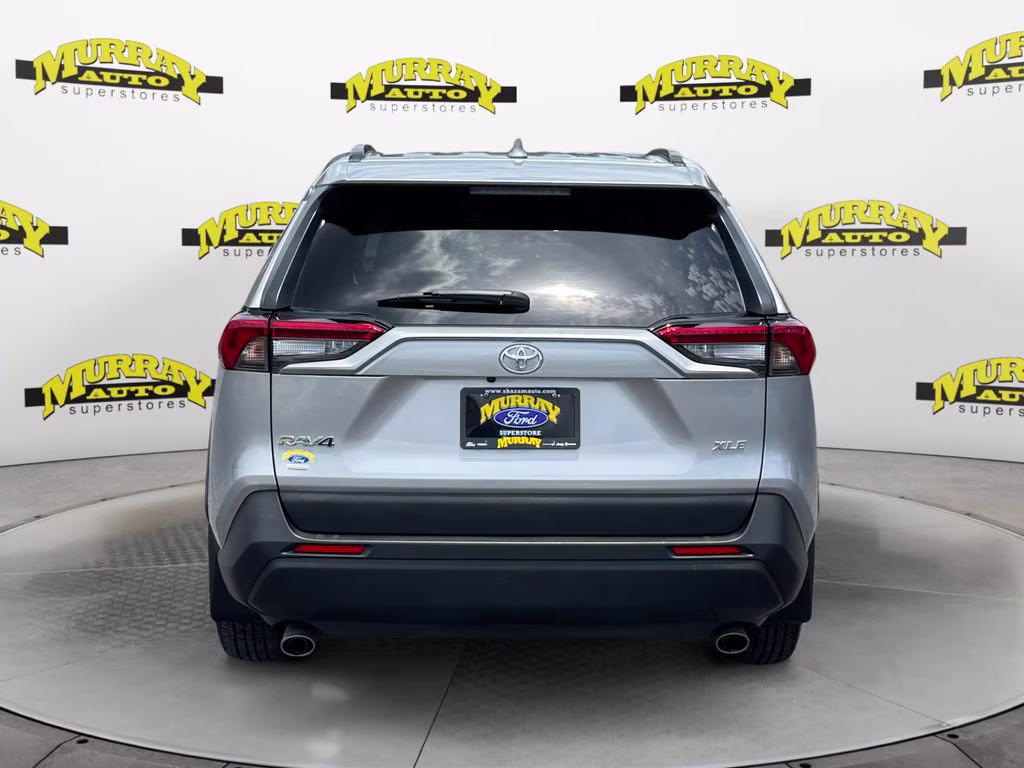 2025 Silver Sky Metallic Toyota RAV4 XLE FWD SUV