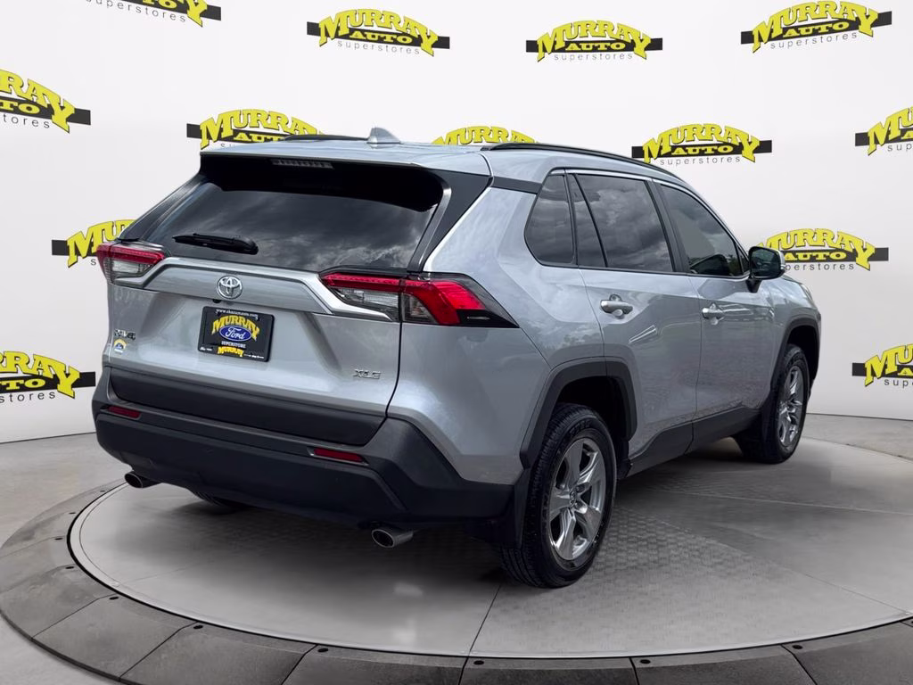 2025 Silver Sky Metallic Toyota RAV4 XLE FWD SUV