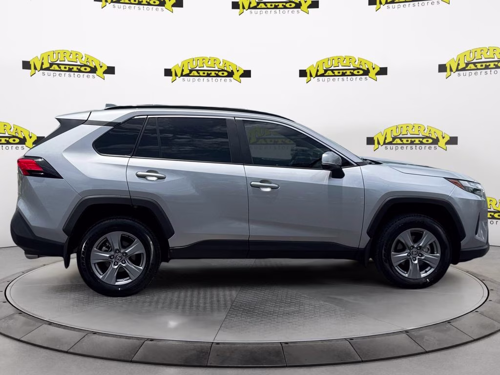 2025 Silver Sky Metallic Toyota RAV4 XLE FWD SUV
