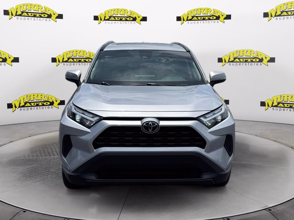 2025 Silver Sky Metallic Toyota RAV4 XLE FWD SUV