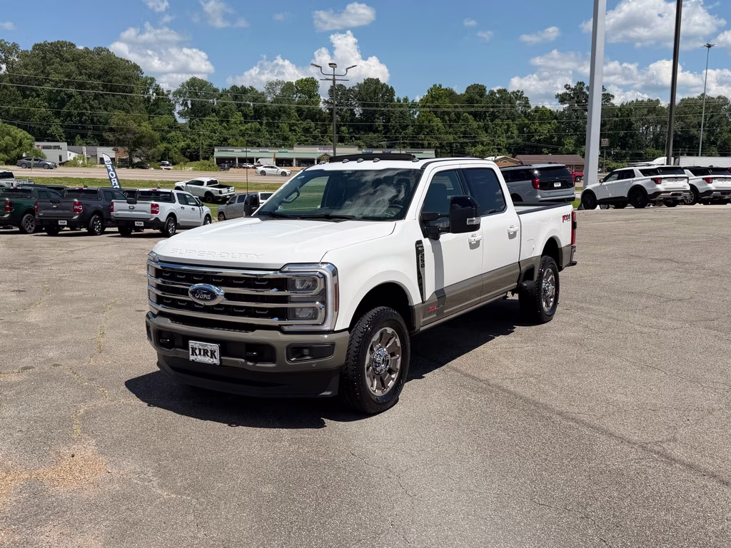 2026 Star White Metallic Tri-Coat Ford Super Duty F-250 SRW King Ranch 4X4 Truck