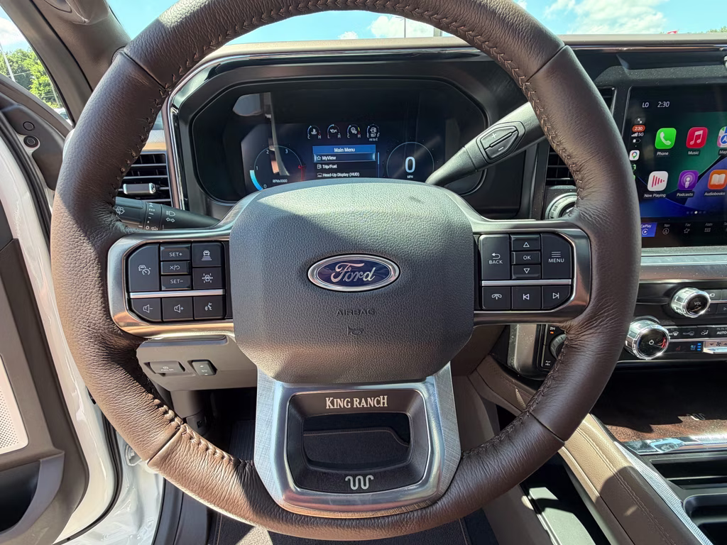 2026 Star White Metallic Tri-Coat Ford Super Duty F-250 SRW King Ranch 4X4 Truck