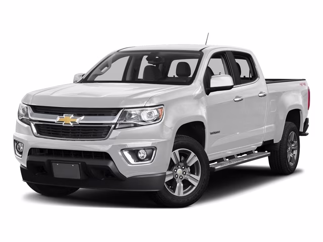 2018 Silver Ice Metallic Chevrolet Colorado 4WD LT 4X4 Truck