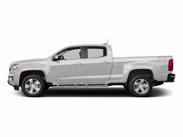 2018 Silver Ice Metallic Chevrolet Colorado 4WD LT 4X4 Truck