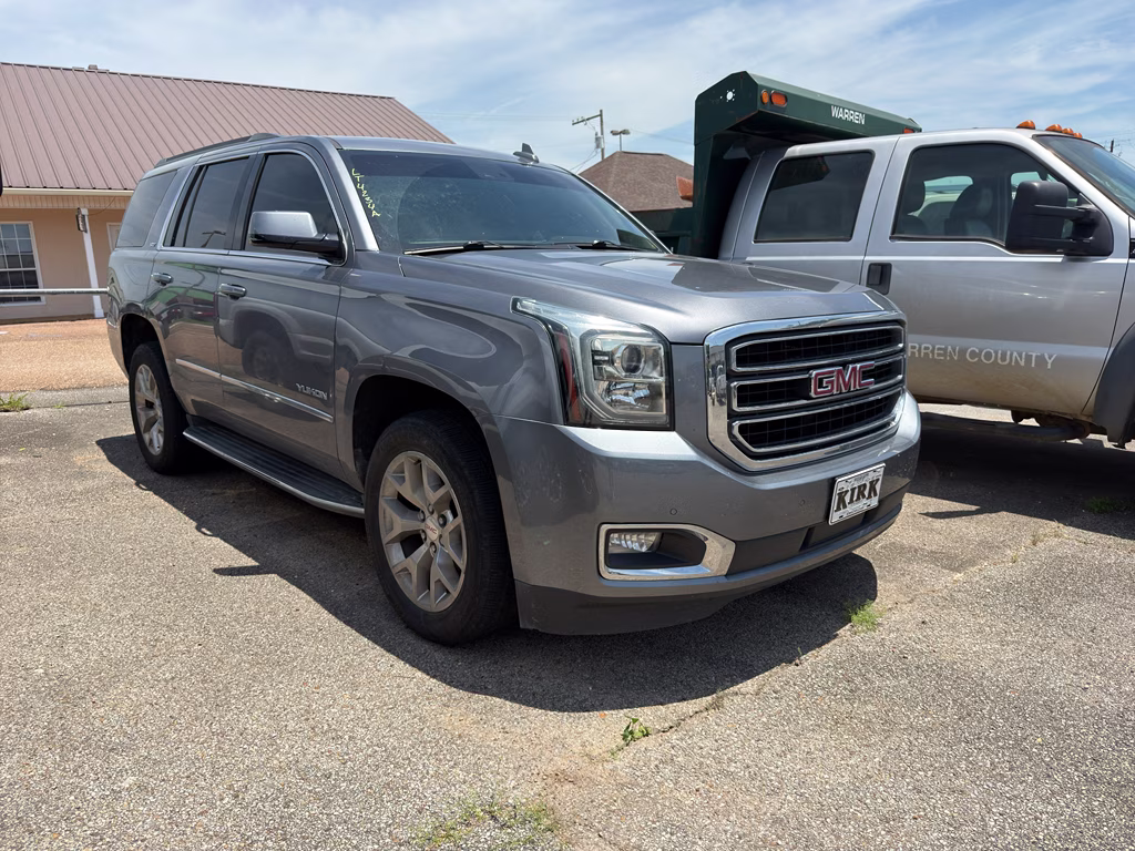2020 Satin Steel Metallic GMC Yukon SLT RWD SUV