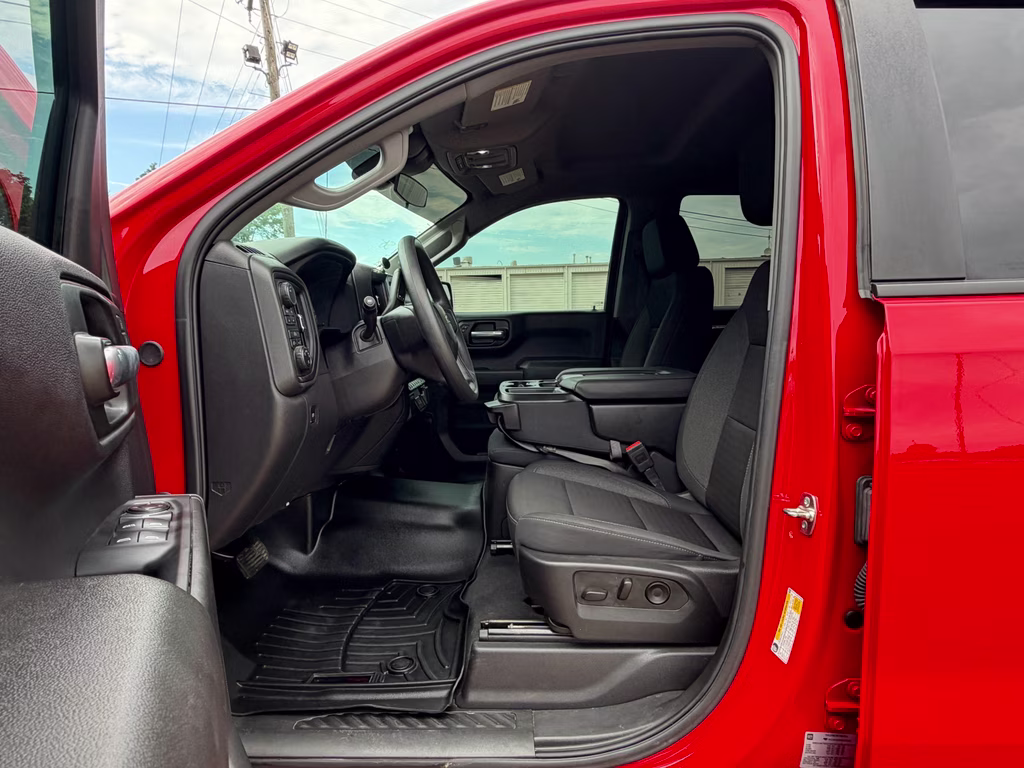 2025 Red Hot Chevrolet Silverado Custom Trail Boss 4X4 Truck