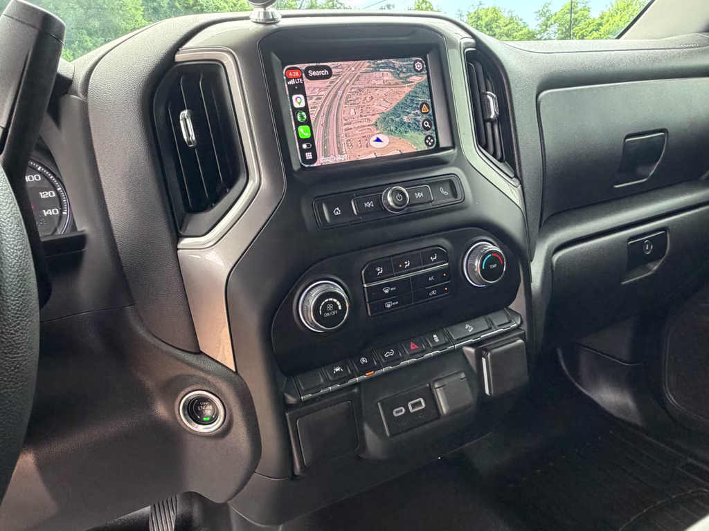 2025 Red Hot Chevrolet Silverado Custom Trail Boss 4X4 Truck