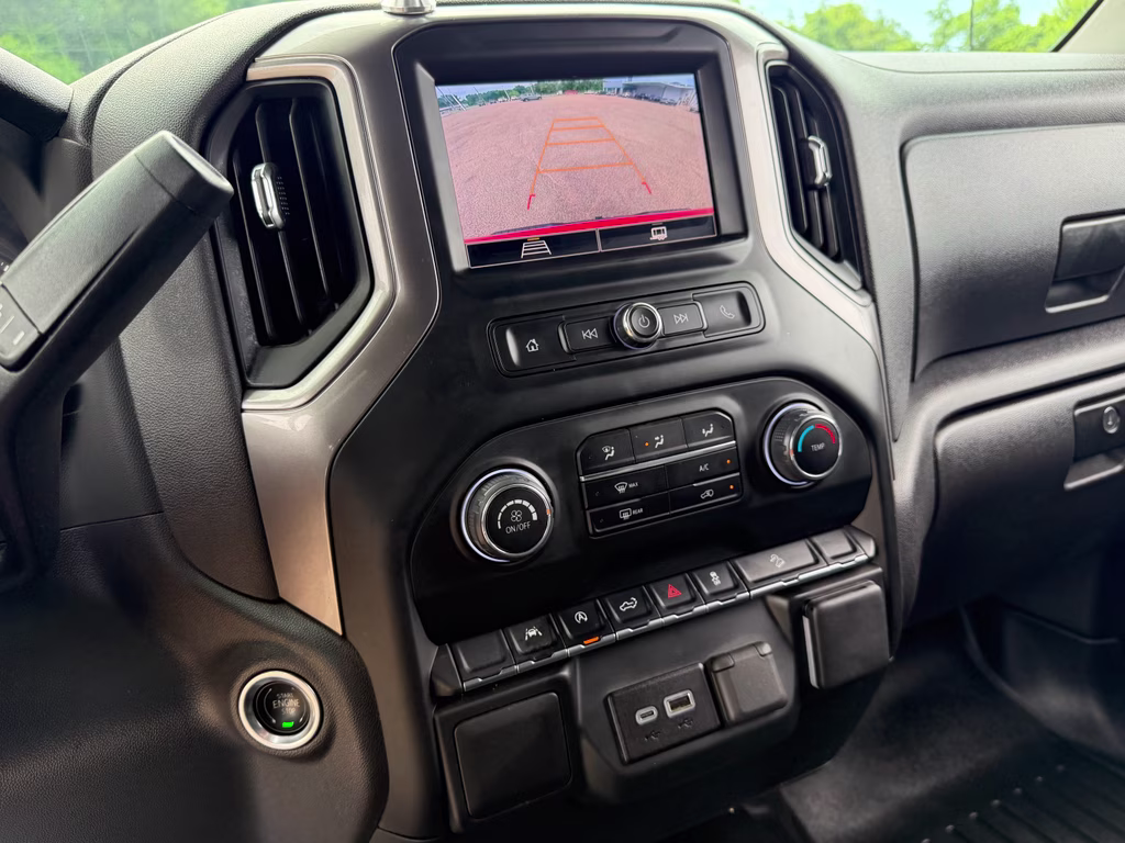 2025 Red Hot Chevrolet Silverado Custom Trail Boss 4X4 Truck