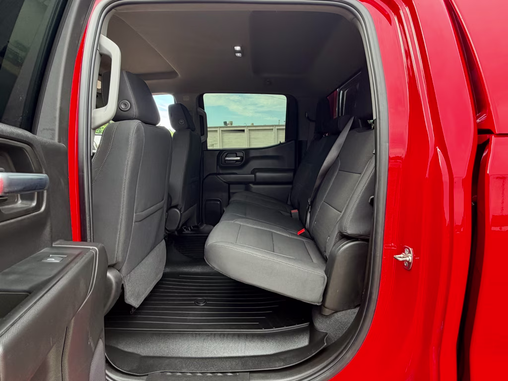 2025 Red Hot Chevrolet Silverado Custom Trail Boss 4X4 Truck