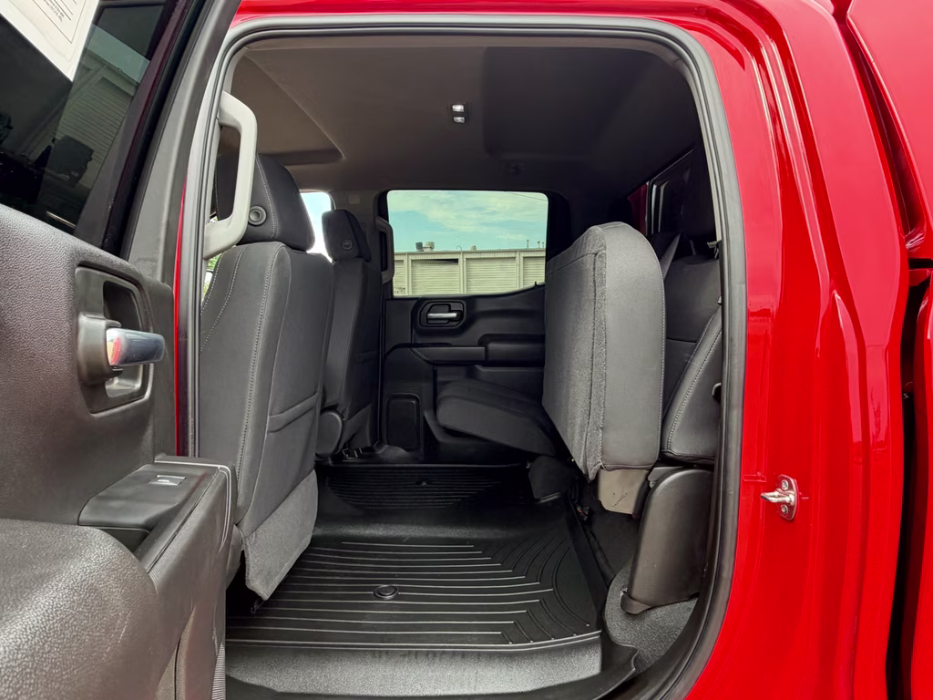 2025 Red Hot Chevrolet Silverado Custom Trail Boss 4X4 Truck