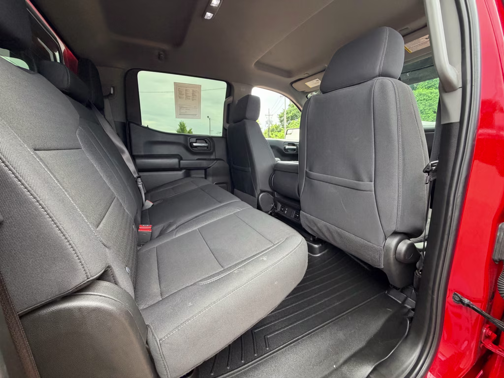 2025 Red Hot Chevrolet Silverado Custom Trail Boss 4X4 Truck