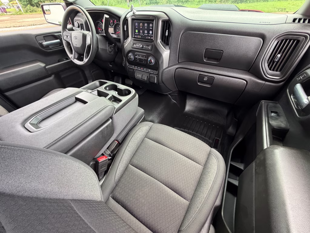 2025 Red Hot Chevrolet Silverado Custom Trail Boss 4X4 Truck