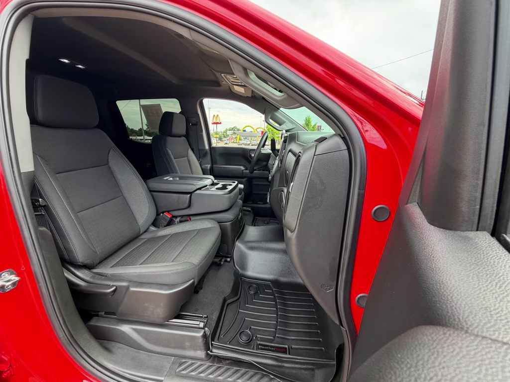 2025 Red Hot Chevrolet Silverado Custom Trail Boss 4X4 Truck