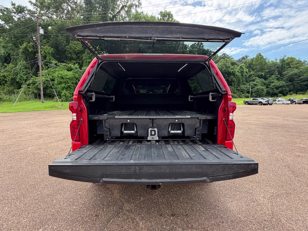 2025 Red Hot Chevrolet Silverado Custom Trail Boss 4X4 Truck