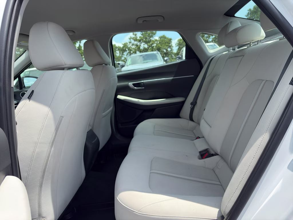2025 Serenity White Hyundai Sonata SEL FWD Sedan