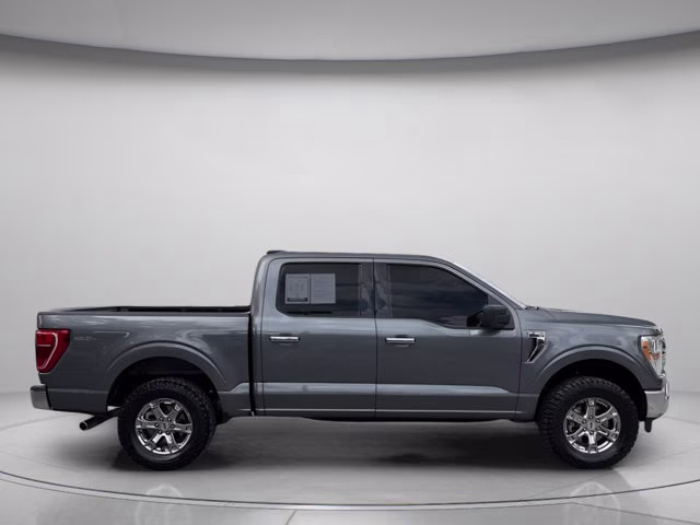 2022 Gray Metallic Ford F-150 XLT RWD Truck