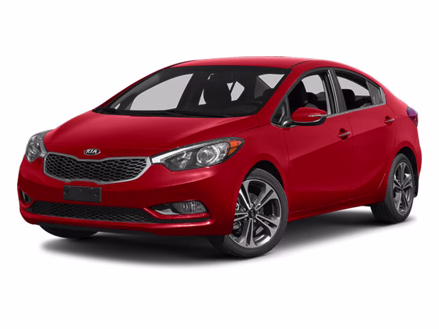 2014 Crimson Red Kia Forte LX FWD Sedan
