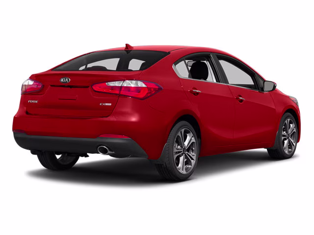 2014 Crimson Red Kia Forte LX FWD Sedan