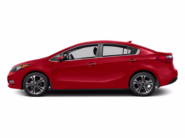 2014 Crimson Red Kia Forte LX FWD Sedan