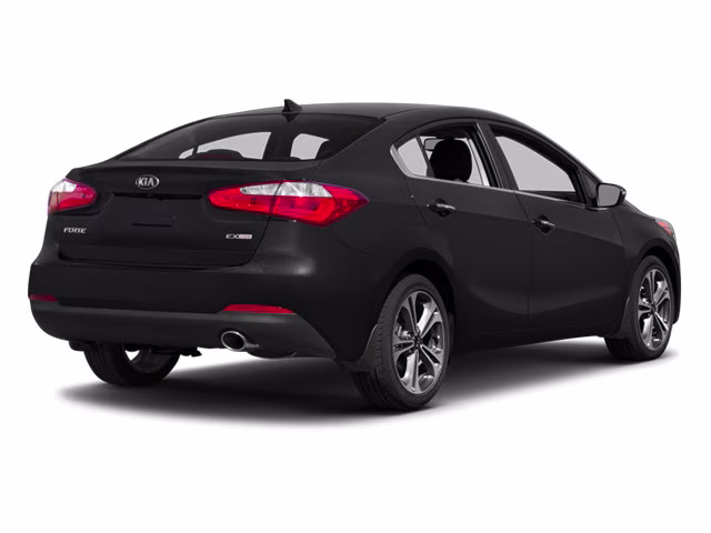 2014 Crimson Red Kia Forte LX FWD Sedan
